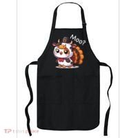 Cute Turkey Cow Moo Funny Thanksgiving Apron thumb 0