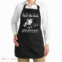 Call The Cops I Don’T Give A Fck Skateboarding Toad Japanese Apron thumb 2