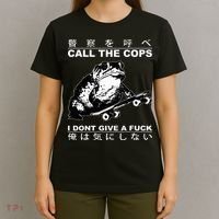 Call The Cops I Don’T Give A Fck Skateboarding Toad Japanese T-Shirt thumb 4