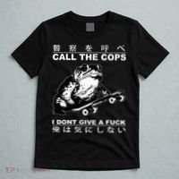 Call The Cops I Don’T Give A Fck Skateboarding Toad Japanese T-Shirt thumb 5