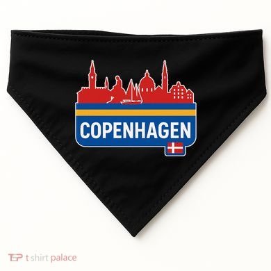 Copenhagen Town USA-Made Doggie Bandana