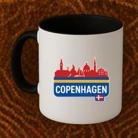 Copenhagen Town Coffee Mug thumb 2