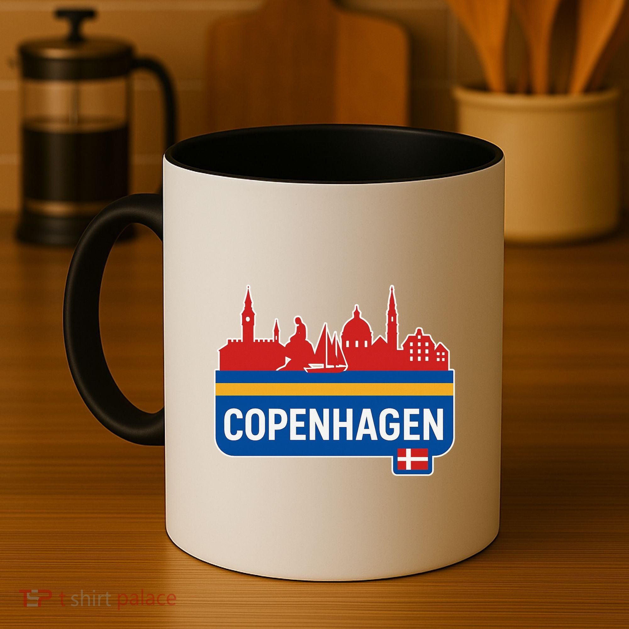 Copenhagen Town Coffee Mug