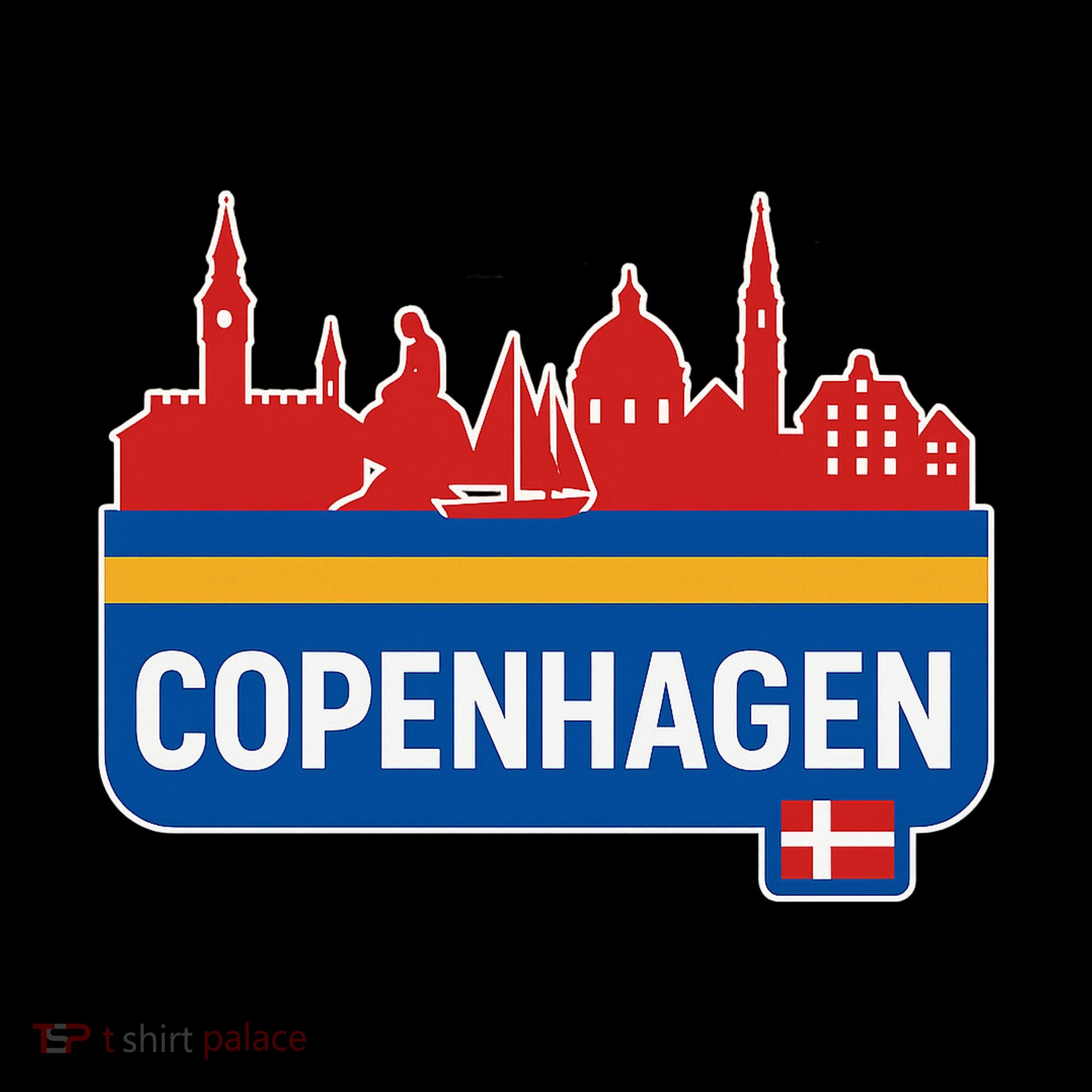Copenhagen Town Coffee Mug