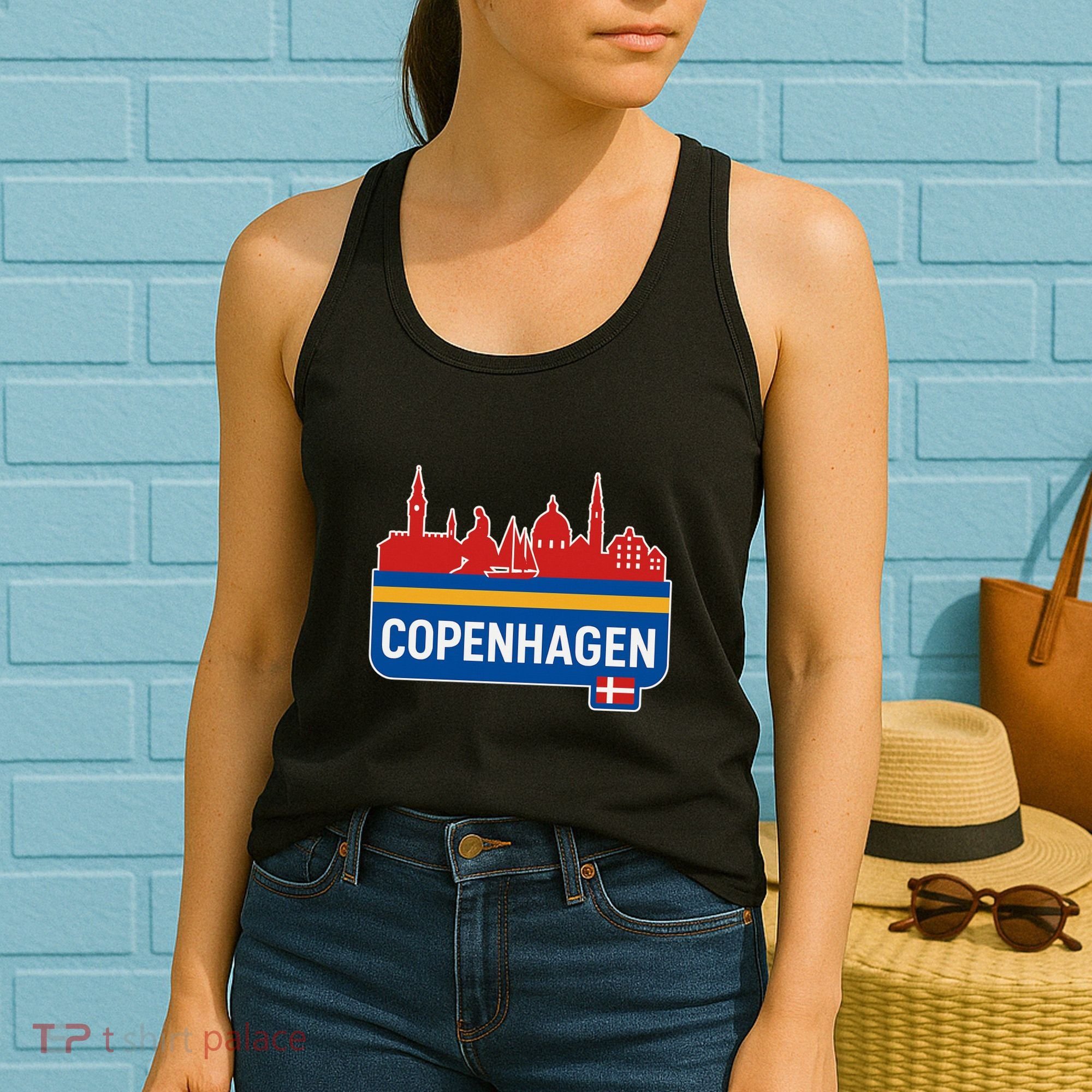 Copenhagen Town Women's Tank Top