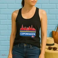 Copenhagen Town Women's Tank Top thumb 2