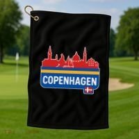 Copenhagen Town Golf Towel thumb 1