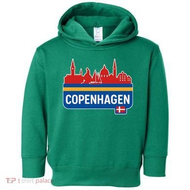 Copenhagen Town Toddler Hoodie