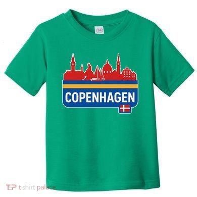Copenhagen Town Toddler T-Shirt