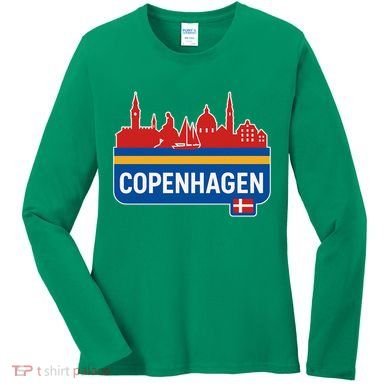 Copenhagen Town Women's Long Sleeve Shirt