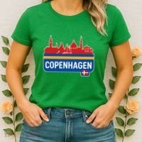 Copenhagen Town Women's T-Shirt thumb 2