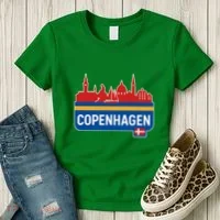 Copenhagen Town Women's T-Shirt thumb 3