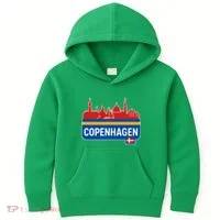 Copenhagen Town Kids Hoodie thumb 0