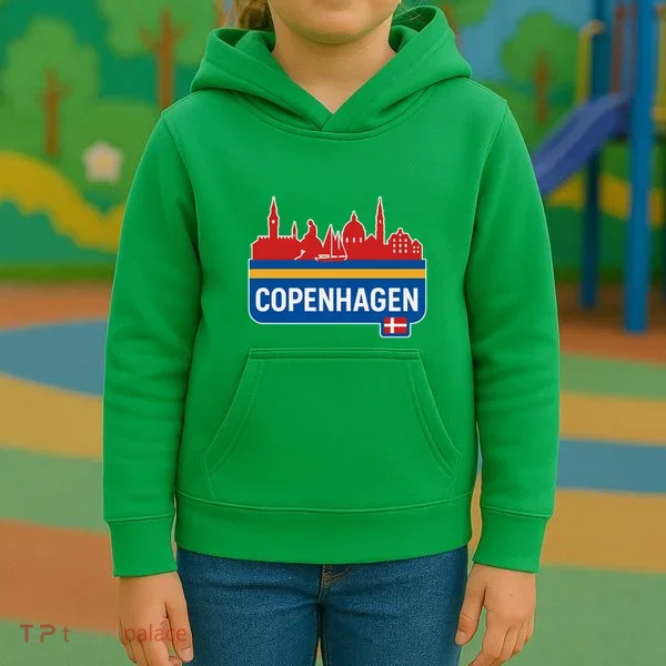 Copenhagen Town Kids Hoodie