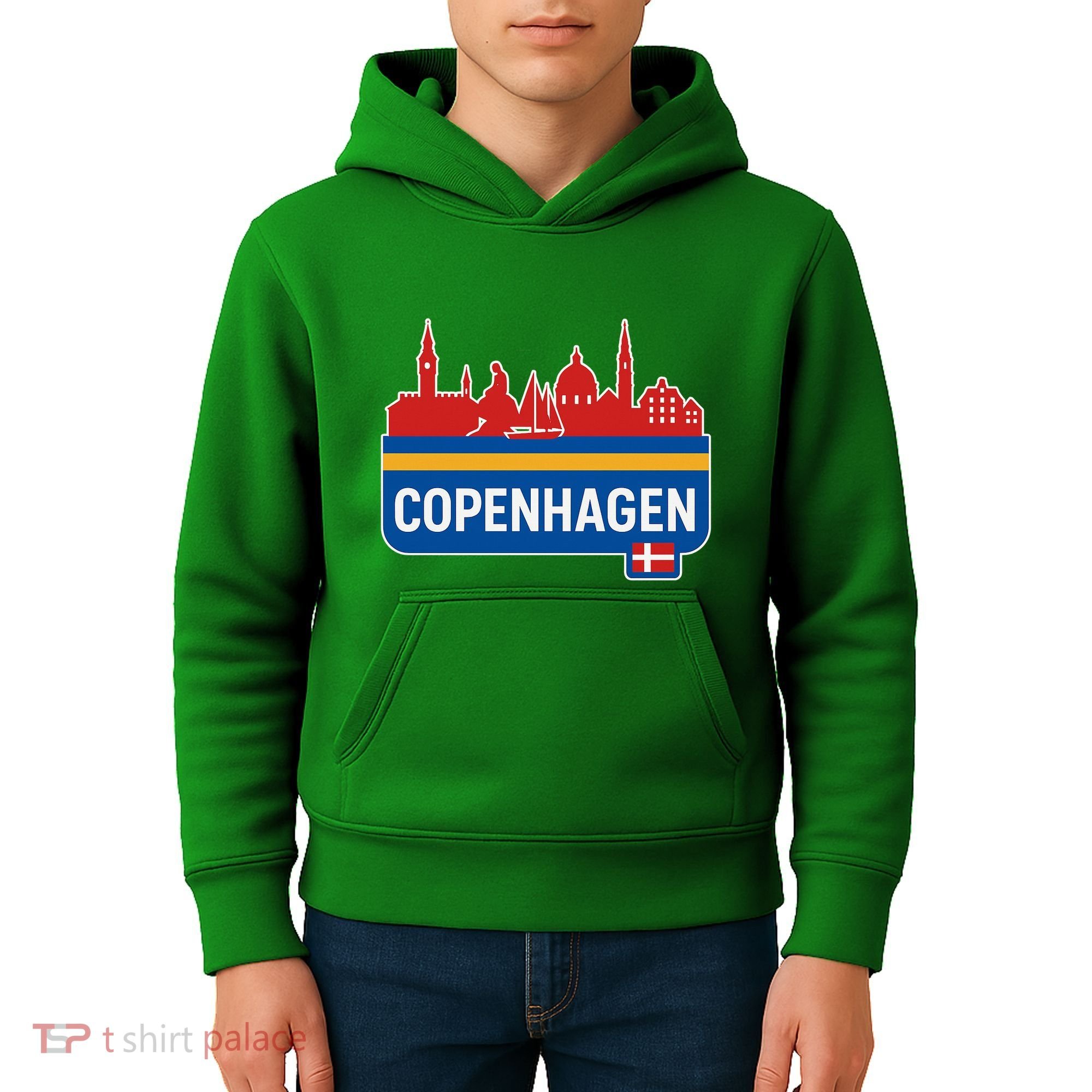 Copenhagen Town Kids Hoodie