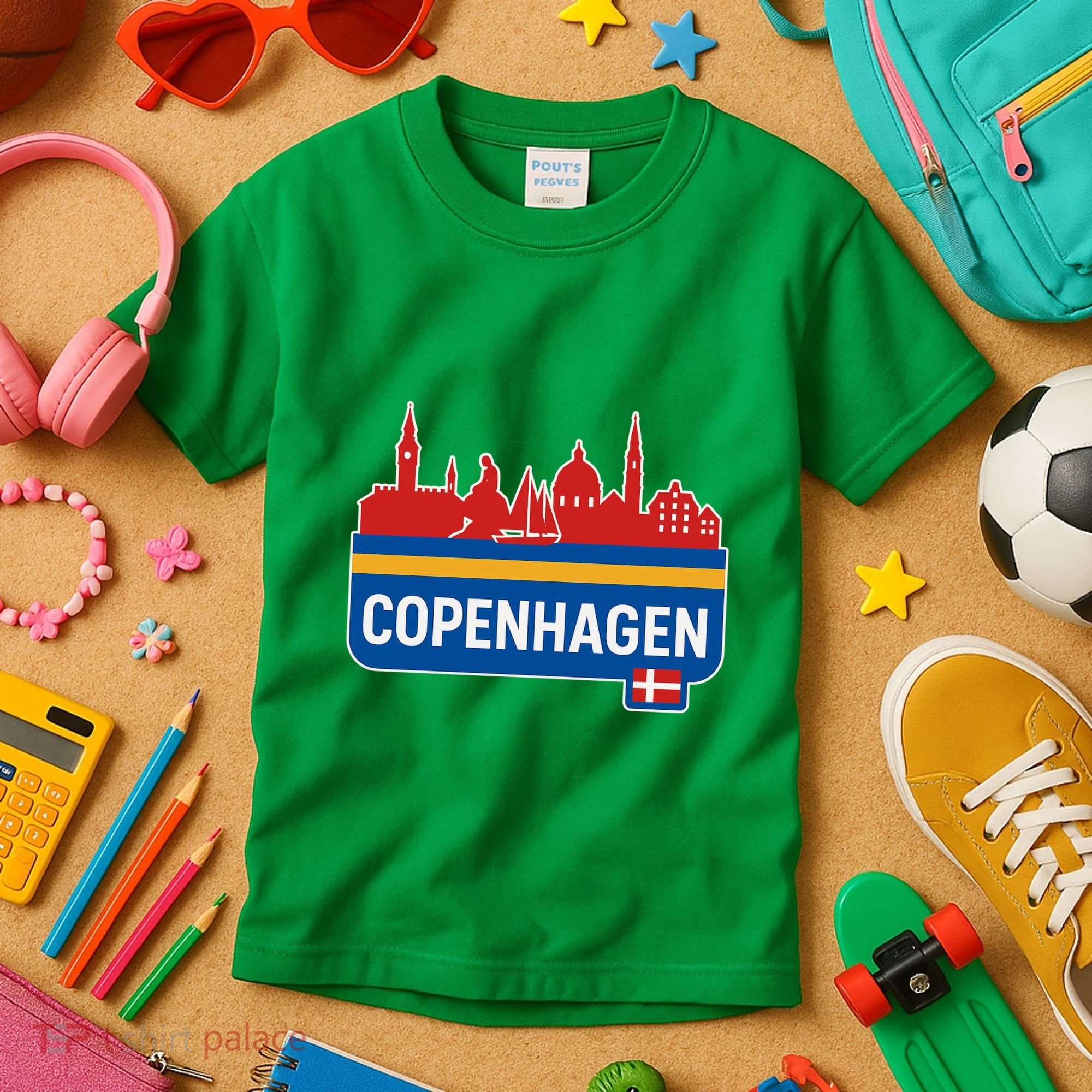 Copenhagen Town Kids T-Shirt