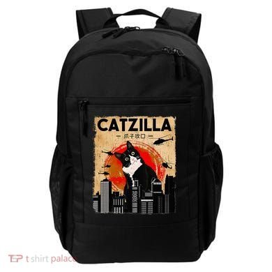 Catzilla Tuxedo Cat And Kitten Backpack