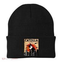 Catzilla Tuxedo Cat And Kitten Beanie thumb 0