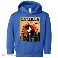 Catzilla Tuxedo Cat And Kitten Toddler Hoodie thumb 0