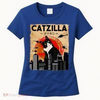 Catzilla Tuxedo Cat And Kitten Women's T-Shirt thumb 0