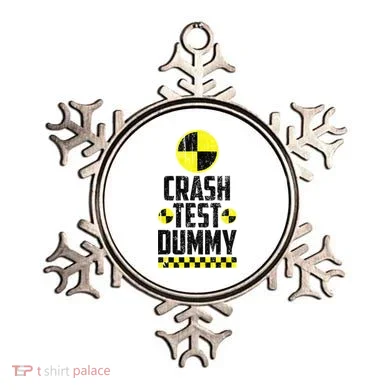Crash Test Dummy Funny Halloween Ornament