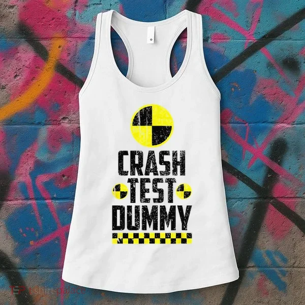Crash Test Dummy Funny Halloween Women's Tank Top