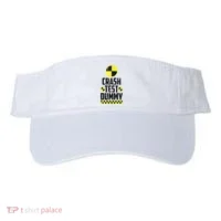 Crash Test Dummy Funny Halloween Visor thumb 0