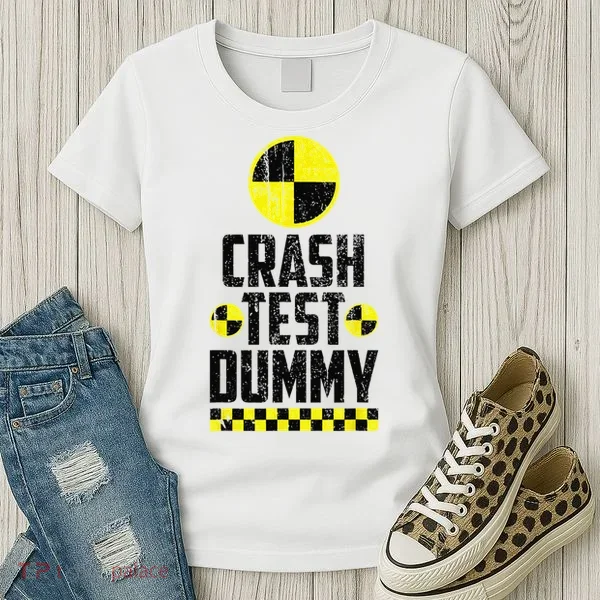 Crash Test Dummy Funny Halloween Women's T-Shirt