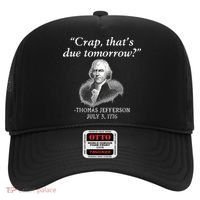 Crap ThatS Due Tomorrow Thomas Jefferson Hat thumb 0