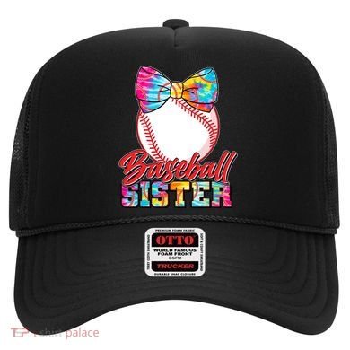 Cute Tie Dye Baseball Sister Hat