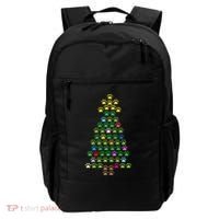 Christmas Tree Dog Paws Christmas Lights Backpack thumb 0