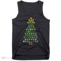 Christmas Tree Dog Paws Christmas Lights Tank Top thumb 0
