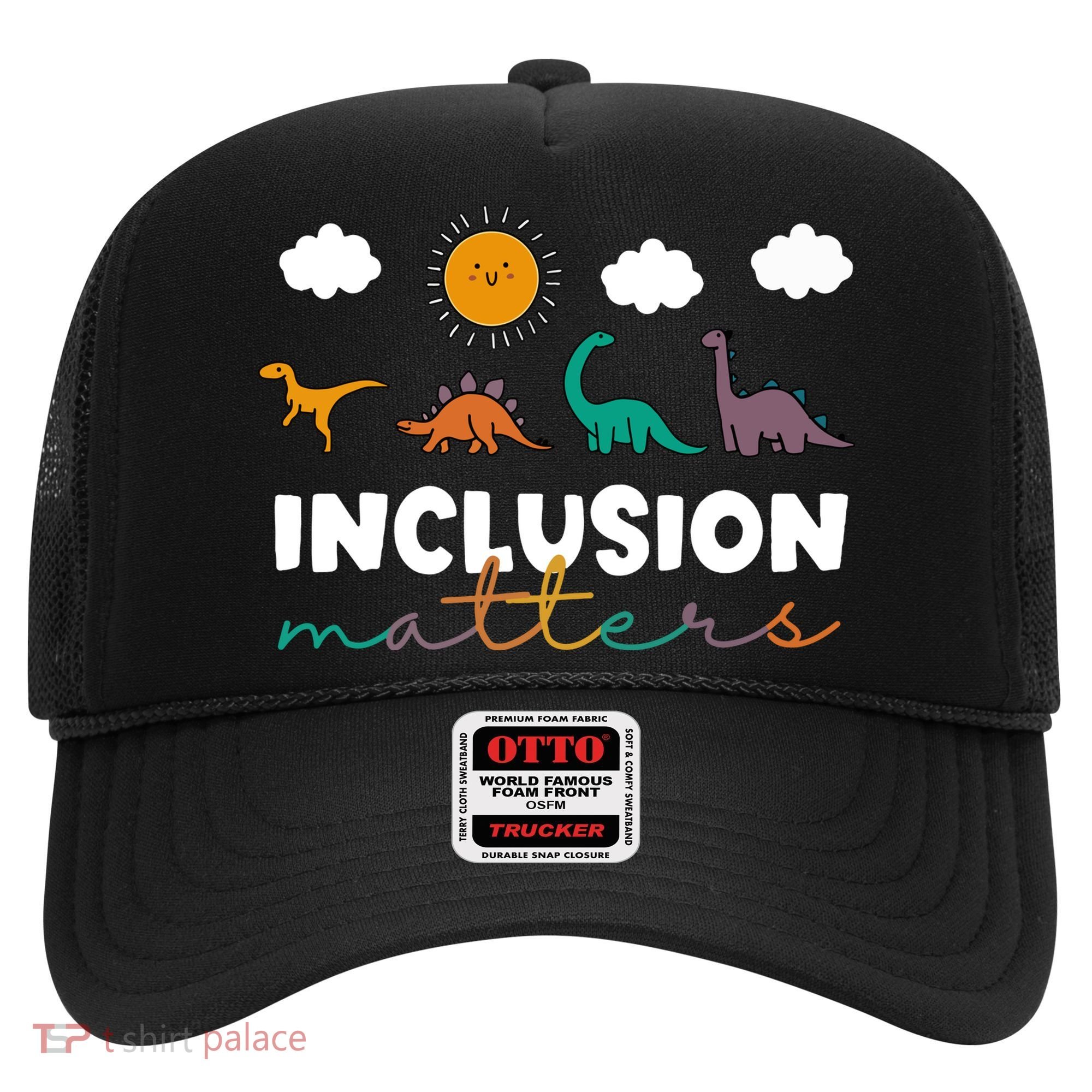 Cute TRex Dinosaur Inclusion Teacher Matters Special Education Gift Hat