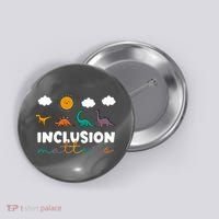 Cute TRex Dinosaur Inclusion Teacher Matters Special Education Gift Button thumb 0