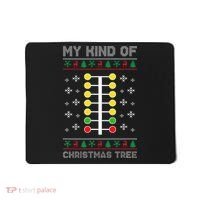 Christmas Tree Drag Racing Xmas Gift Mousepad thumb 0