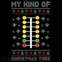 Christmas Tree Drag Racing Xmas Gift Visor thumb 3