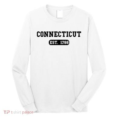 Connecticut Throwback Design Classic Long Sleeve Shirt