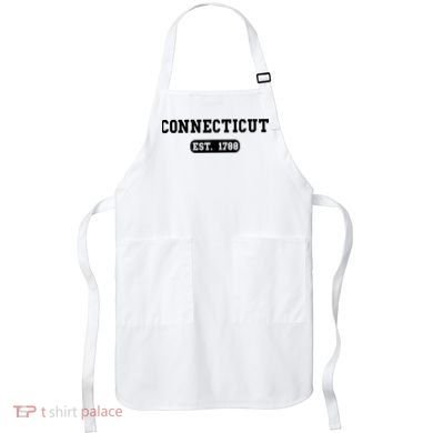 Connecticut Throwback Design Classic Apron