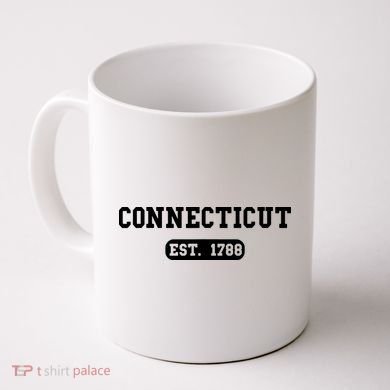 Connecticut Throwback Design Classic Coffee Mug