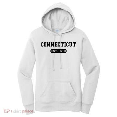 Connecticut Throwback Design Classic Women's Hoodie