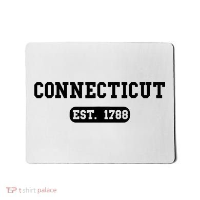 Connecticut Throwback Design Classic Mousepad