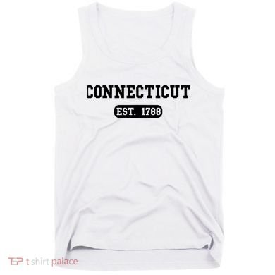 Connecticut Throwback Design Classic Tank Top