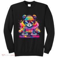 Cartoon Teddy Dj Sweatshirt thumb 0