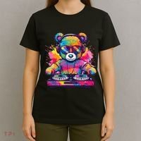Cartoon Teddy Dj T-Shirt thumb 4