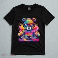 Cartoon Teddy Dj T-Shirt thumb 5