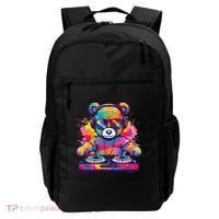 Cartoon Teddy Dj Backpack thumb 0