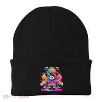 Cartoon Teddy Dj Beanie thumb 0