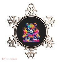 Cartoon Teddy Dj Ornament thumb 0