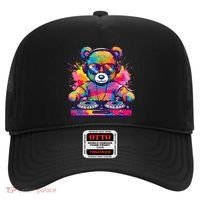 Cartoon Teddy Dj Hat thumb 0