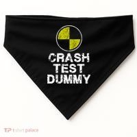 Crash Test Dummy USA-Made Doggie Bandana thumb 0
